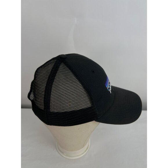 Patagonia Black Mesh Trucker Hat with Adjustable Snapback - Picture 2 of 5